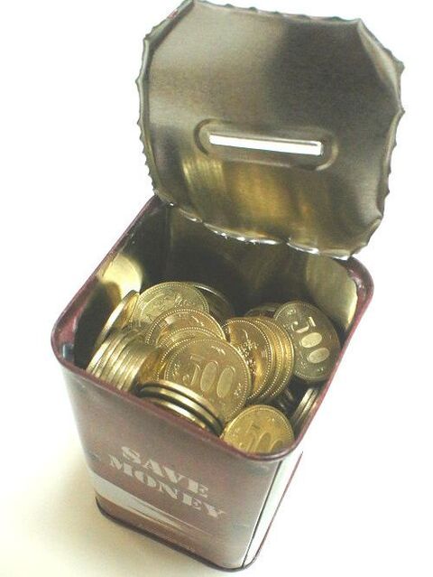 実際にいくら貯まる ダイソー 10万円貯まる500円玉貯金箱 暮らしニスタ