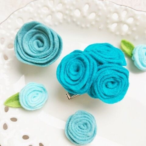 手軽に作れるフェルトのお花 バラの作り方 暮らしニスタ 手軽に作れるフェルトのお花 バラの作り方 暮らしニスタ