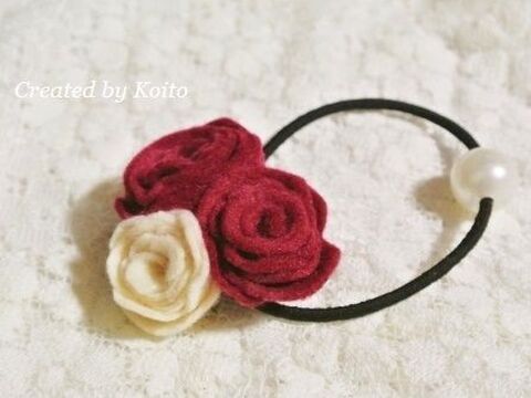 手軽に作れるフェルトのお花 バラの作り方 暮らしニスタ 手軽に作れるフェルトのお花 バラの作り方 暮らしニスタ