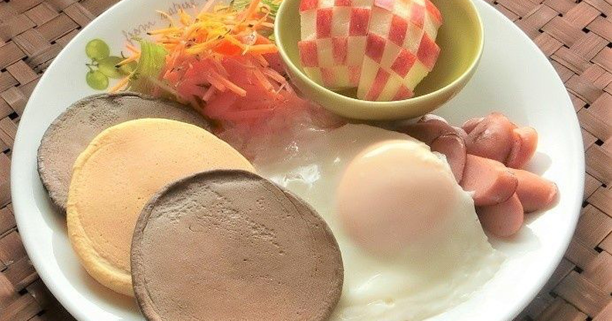 子供が喜ぶパンケーキワンプレート 暮らしニスタ