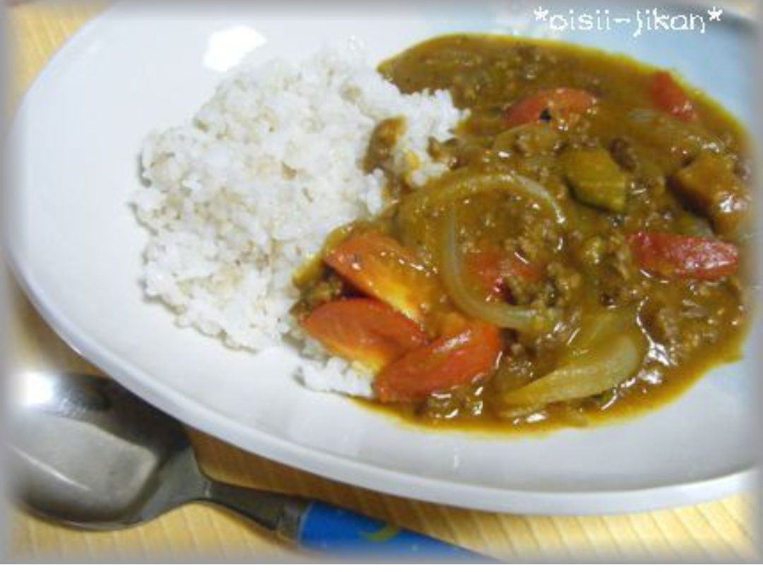 10分で完成♪ かぼちゃカレー