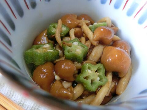 3分常備菜 なめことオクラの生姜ポン酢漬け 暮らしニスタ 3分常備菜 なめことオクラの生姜ポン酢漬け 暮らしニスタ