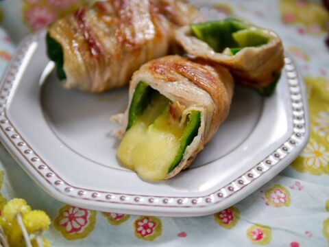 映える 肉巻きシリーズ ピーマンのチーズ肉巻き 暮らしニスタ
