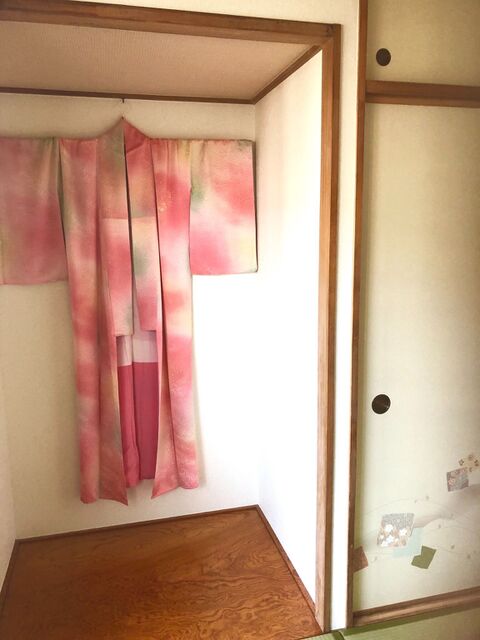 七五三 お着物の風通しに 簡単 手作り着物ハンガー 暮らしニスタ