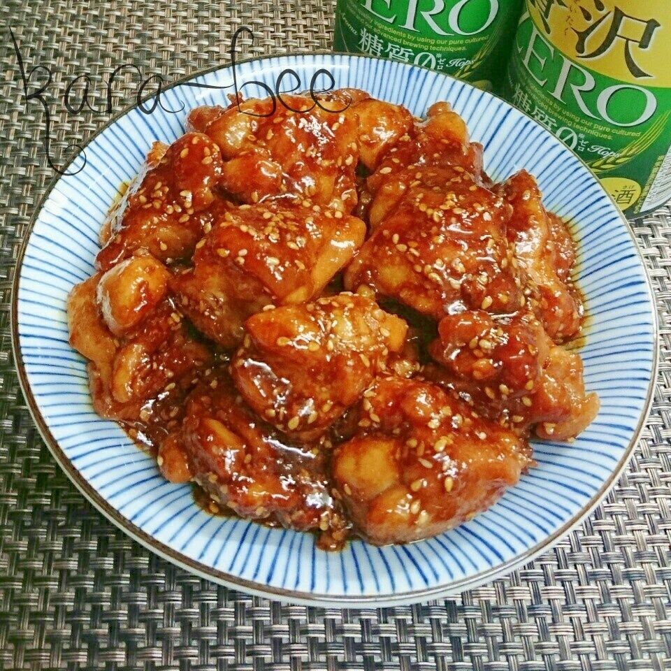 甘辛濃厚照りっ照り♪ご飯が進む!バル酢胡麻照りチキン