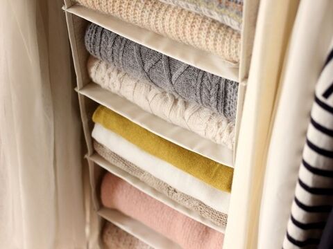 ニットの収納どうしてる ニトリ1つでできる パッと選びやすく型崩れしないニット収納 暮らしニスタ ニットの収納どうしてる ニトリ1つでできる パッと選びやすく型崩れしないニット収納 暮らしニスタ
