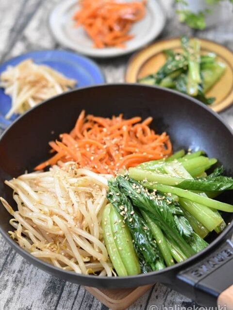 レシピ 3種の焼きナムル 野菜の甘味 旨味を引き出す調理法 暮らしニスタ