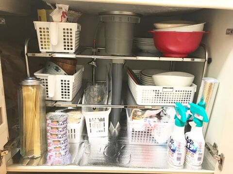 おすすめ ニトリの棚でシンク下収納 暮らしニスタ おすすめ ニトリの棚でシンク下収納 暮らしニスタ