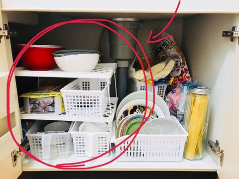 おすすめ ニトリの棚でシンク下収納 暮らしニスタ おすすめ ニトリの棚でシンク下収納 暮らしニスタ