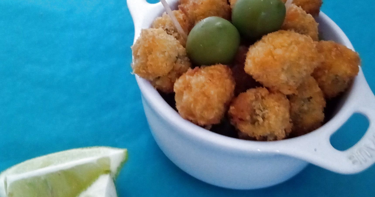 オリーブ入り簡単チーズボールのレシピ