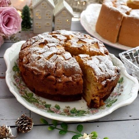 素朴なおいしさ バター無しのイタリアンなりんごケーキ 暮らしニスタ