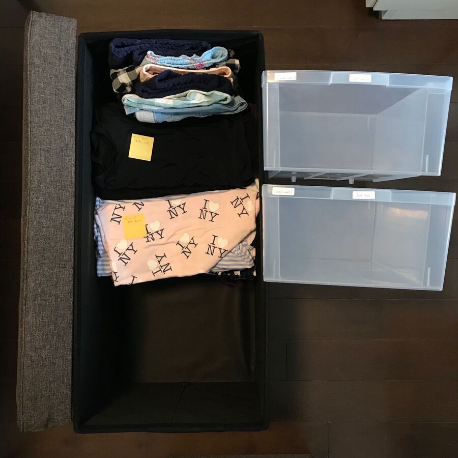 衣類収納のヒント 畳める衣類の仕分けを制する者は衣替えをも制す 暮らしニスタ