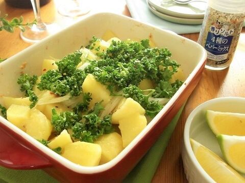 レモンでさっぱり レンジ トースターで じゃがいものホットサラダ 暮らしニスタ レモンでさっぱり レンジ トースターで じゃがいものホットサラダ 暮らしニスタ