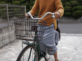 自転車にロングスカートが巻き込まれない方法
