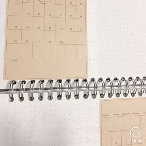 Moleskineのスケジュールをつくる 暮らしニスタ