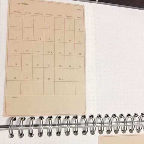 Moleskineのスケジュールをつくる 暮らしニスタ Moleskineのスケジュールをつくる 暮らしニスタ