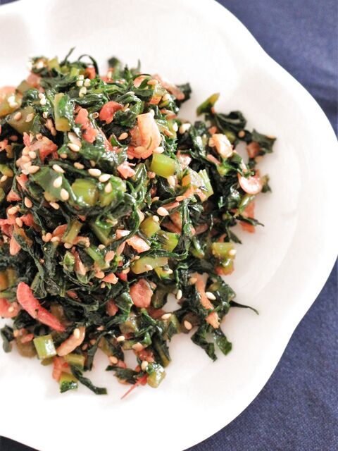 大根の葉レシピ人気1位 大根の葉桜えび炒め 暮らしニスタ