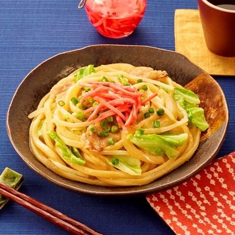 あったかレシピ 焼ラーメン風とんこつうどん 暮らしニスタ あったかレシピ 焼ラーメン風とんこつうどん 暮らしニスタ