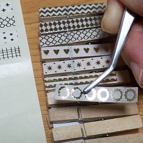 100均材料で作る 木製クリップをおしゃんてぃに 暮らしニスタ 100均材料で作る 木製クリップをおしゃんてぃに 暮らしニスタ