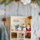 オール100均素材で出来ちゃう！クリスマスのミニ飾り棚