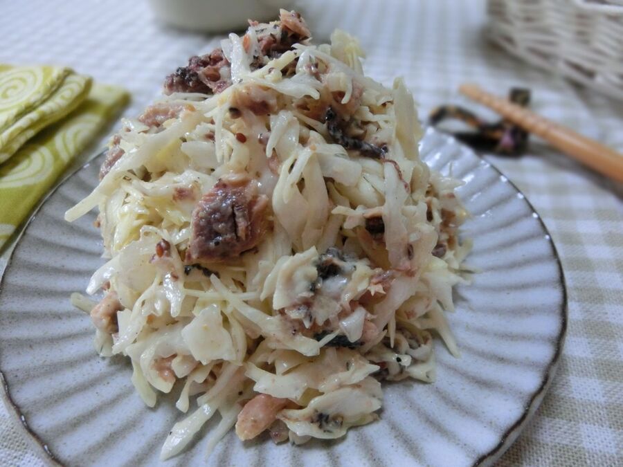 キャベツの大量消費に 千切りキャベツといわし缶のマスタードサラダ 暮らしニスタ キャベツの大量消費に 千切りキャベツといわし缶のマスタードサラダ 暮らしニスタ