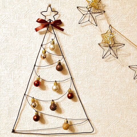 100均で簡単壁デコ クリスマスツリー 暮らしニスタ 100均で簡単壁デコ クリスマスツリー 暮らしニスタ