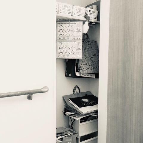 納戸収納 不要なダンボールや古紙の収納を見直してみました 暮らしニスタ