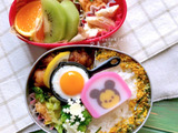咳の緩和に‼リクエスト盛りだくさん❤娘ちゃん弁当❤【過去レシピ引用】『シイタケとキャベツの炒め生酢』