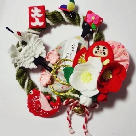 正月をフェルト椿で彩りましょう 暮らしニスタ