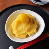 甘さ控えめ♡しっとり芋餡の栗きんとん