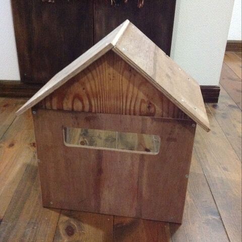 合板 端材で家型ポストをdiy 暮らしニスタ 合板 端材で家型ポストをdiy 暮らしニスタ