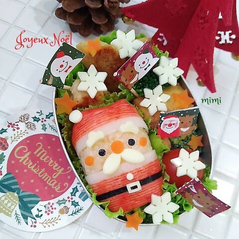 俵型おにぎりのサンタさんでクリスマス弁当 暮らしニスタ 俵型おにぎりのサンタさんでクリスマス弁当 暮らしニスタ
