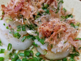 焼き大根♪たっぷり薬味を乗せて♪