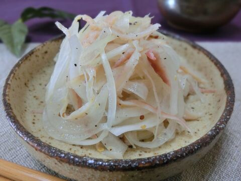 おつまみのさきいかが残ったら 玉ねぎとさきいかの粒マスタードサラダ 暮らしニスタ おつまみのさきいかが残ったら 玉ねぎとさきいかの粒マスタードサラダ 暮らしニスタ
