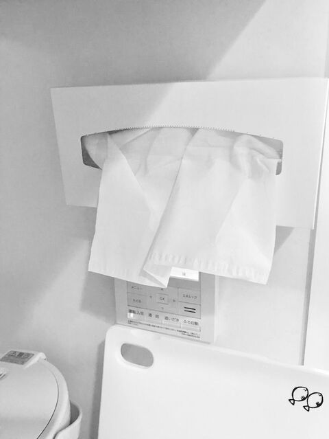 ティッシュを壁収納 で作業台もスッキリ 暮らしニスタ