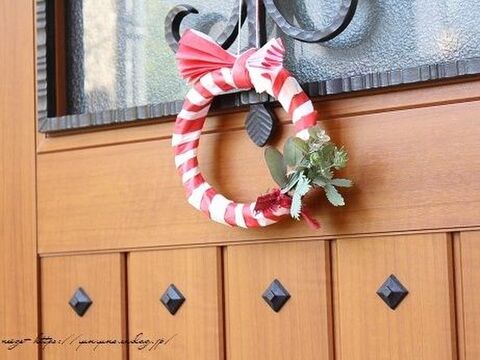 19年 お正月しめ縄飾り は100均リメイクで縁起のいい紅白飾り 暮らしニスタ 19年 お正月しめ縄飾り は100均リメイクで縁起のいい紅白飾り 暮らしニスタ