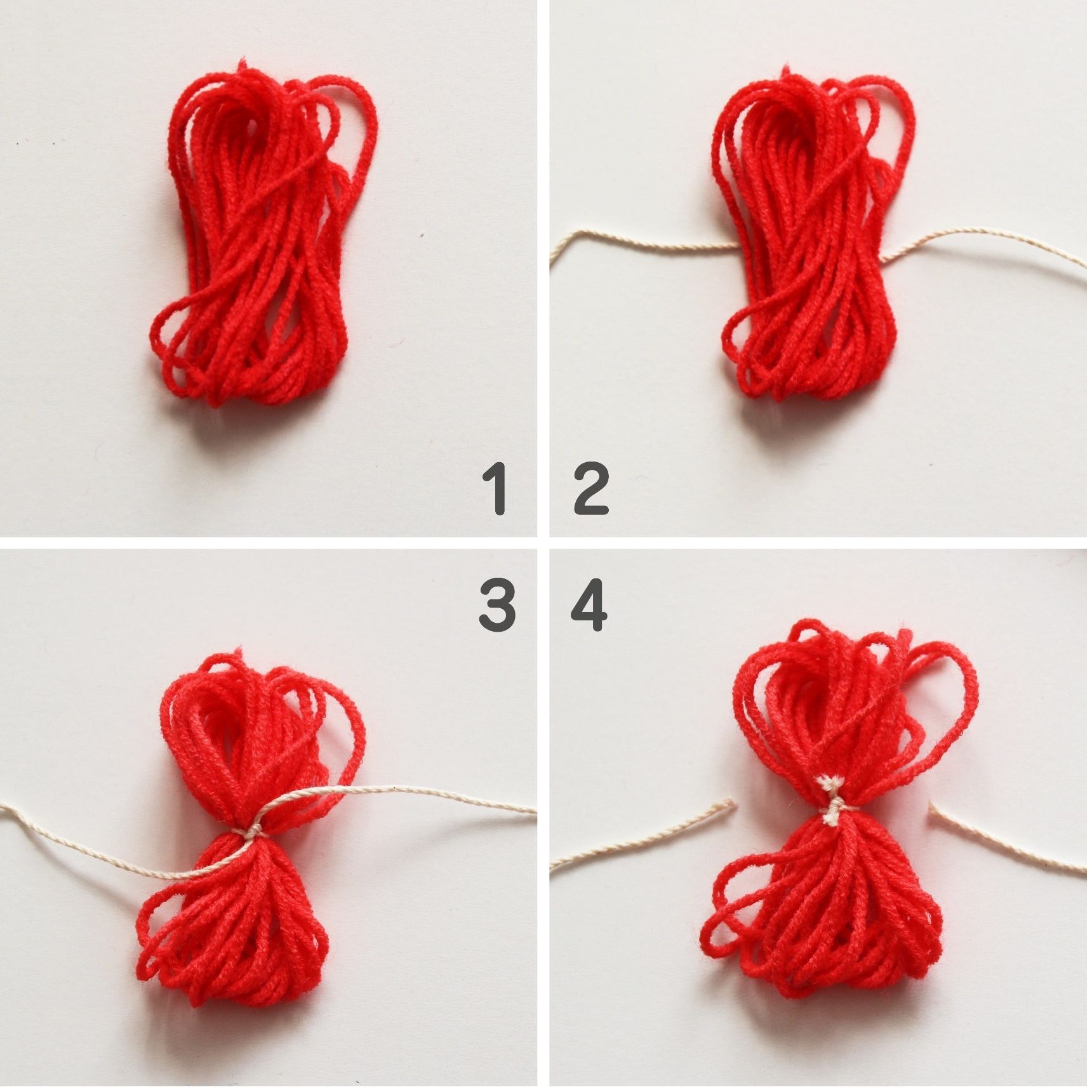 簡単 編まない毛糸小物 花ブローチの作り方 北欧色で手作り 暮らしニスタ