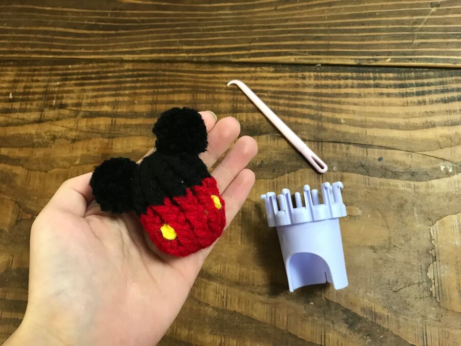 ダイソー 毛糸deリリアンで作る 編みぐるみミッキー 暮らしニスタ ダイソー 毛糸deリリアンで作る 編みぐるみミッキー 暮らしニスタ