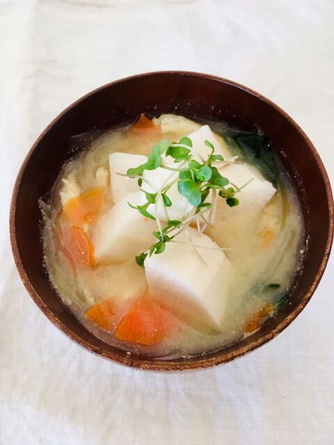 長芋の野菜たっぷりお味噌汁 暮らしニスタ 長芋の野菜たっぷりお味噌汁 暮らしニスタ