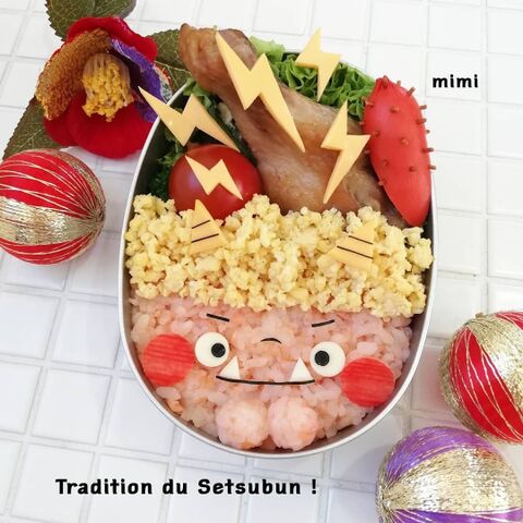 たまごそぼろで鬼ちゃん 節分弁当 暮らしニスタ たまごそぼろで鬼ちゃん 節分弁当 暮らしニスタ