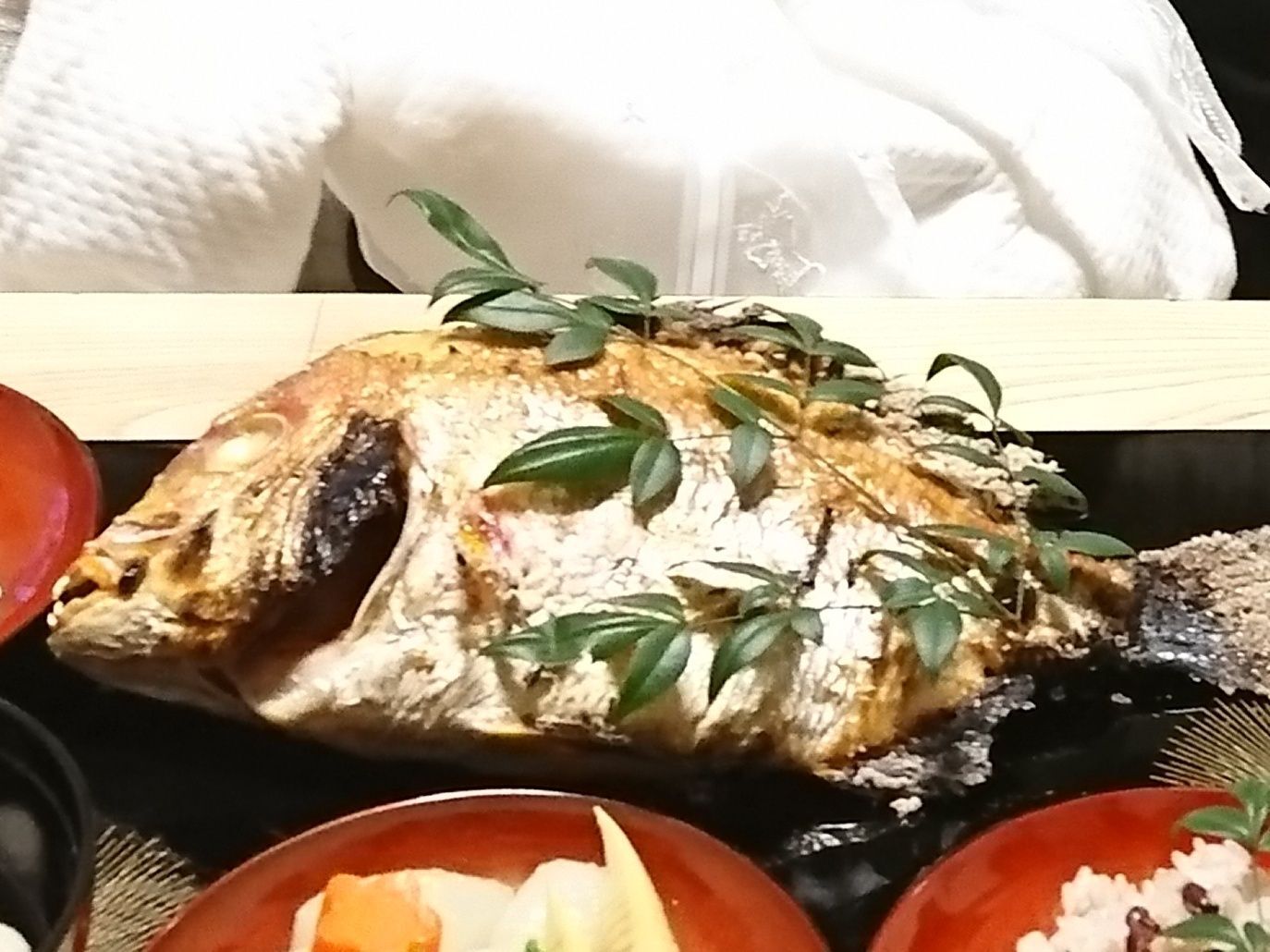 鯛の姿焼き