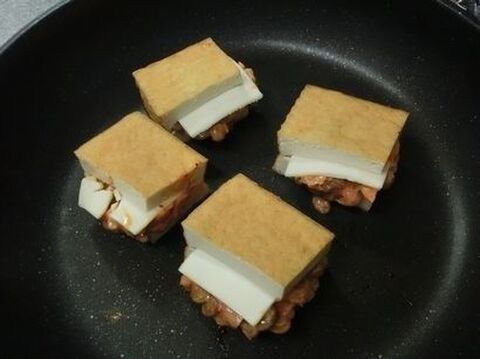 隠し味にマヨ 厚揚げの納豆キムチーズはさみ焼き 暮らしニスタ 隠し味にマヨ 厚揚げの納豆キムチーズはさみ焼き 暮らしニスタ
