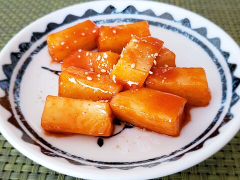 切り餅で作る甘辛トッポキ 暮らしニスタ