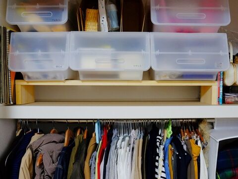 着物収納は押入れの天袋 コの字ラック きものキーパー 暮らしニスタ 着物収納は押入れの天袋 コの字ラック きものキーパー 暮らしニスタ
