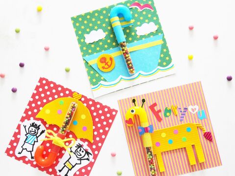 市販チョコで子供可愛いラッピング 駄菓子いろいろアレンジ 暮らしニスタ