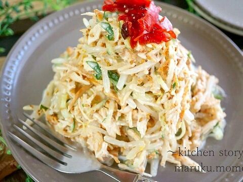 食べだしたら止まらない やみつき マウンテンもやしのサラダ 暮らしニスタ