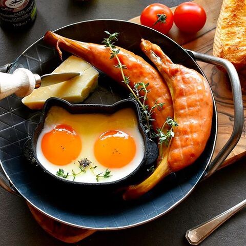 暮らし ネコの日 猫型シリコン 目玉焼き 朝が楽しくなるアイデア 暮らしニスタ 暮らし ネコの日 猫型シリコン 目玉焼き 朝が楽しくなるアイデア 暮らしニスタ