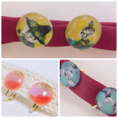 プルっと可愛い♪セリアのカボションアクセサリー