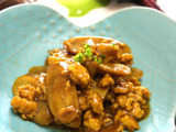 ごぼうと鶏そぼろのカレー炒め。