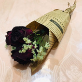 お花シリーズ 第2弾❗️吊るすだけ。バラのドライフラワー